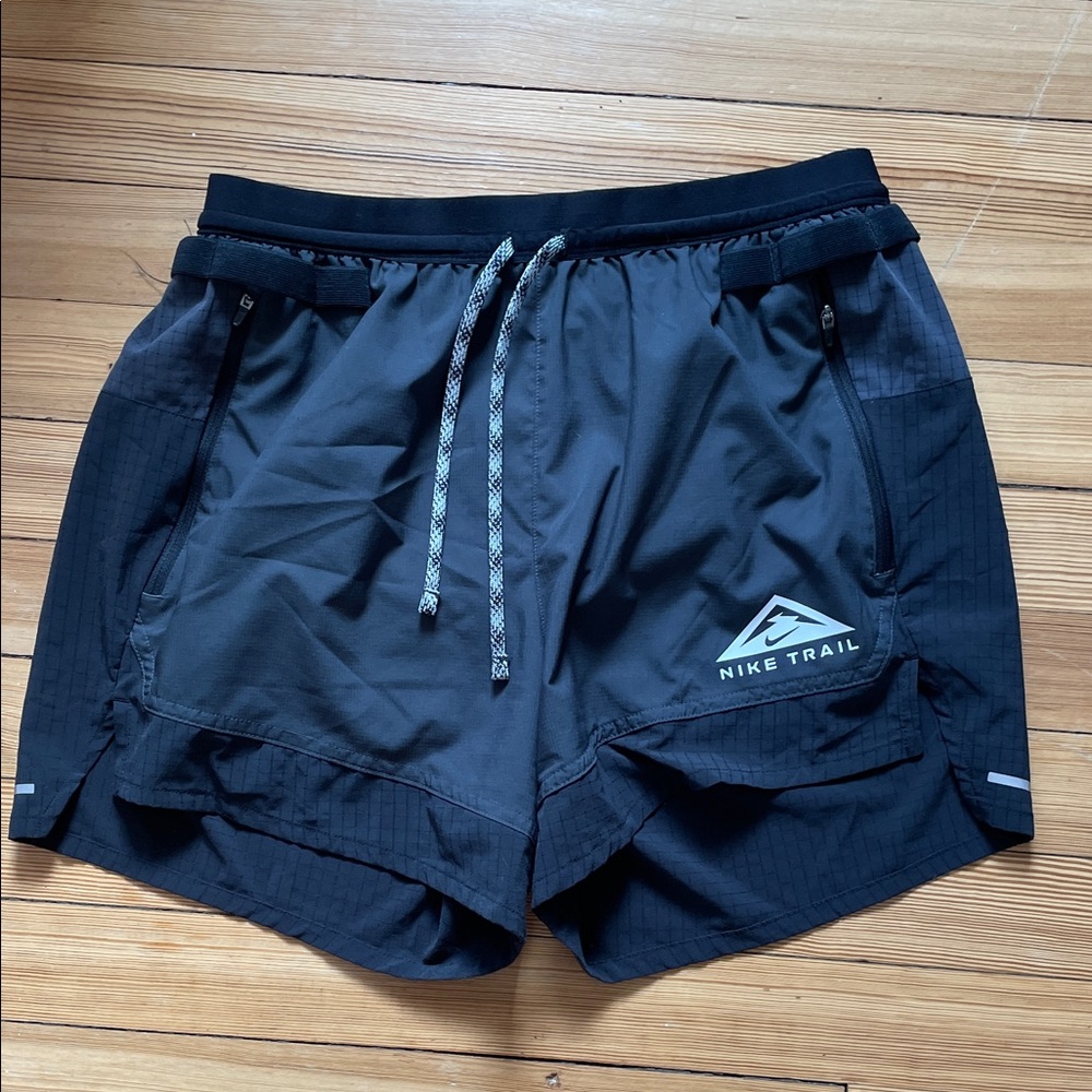 Nike Trail Running Black Men's Shorts